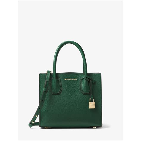 michael kors mercer medium green|Michael Kors mercer gallery tote.